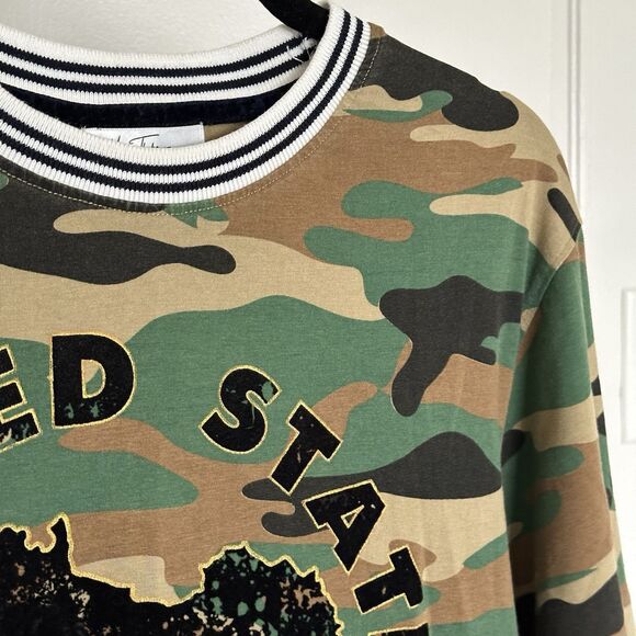 Urban Theka USA Camo U.S.P. T- Shirt Graphic Tee Large L Cotton - Picture 7 of 9